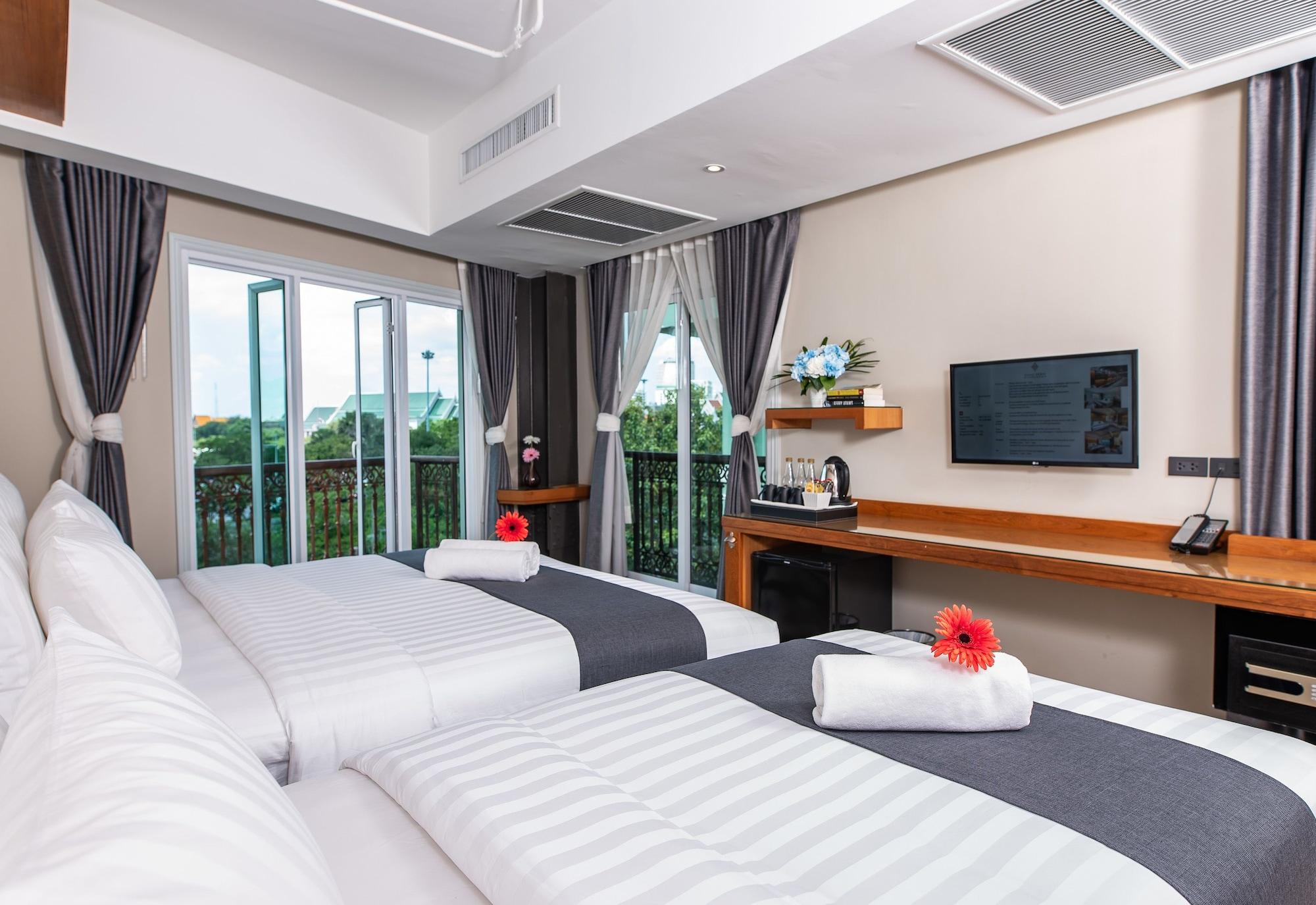 Hotel Dang Derm In The Park Khaosan Bangkok Exterior foto